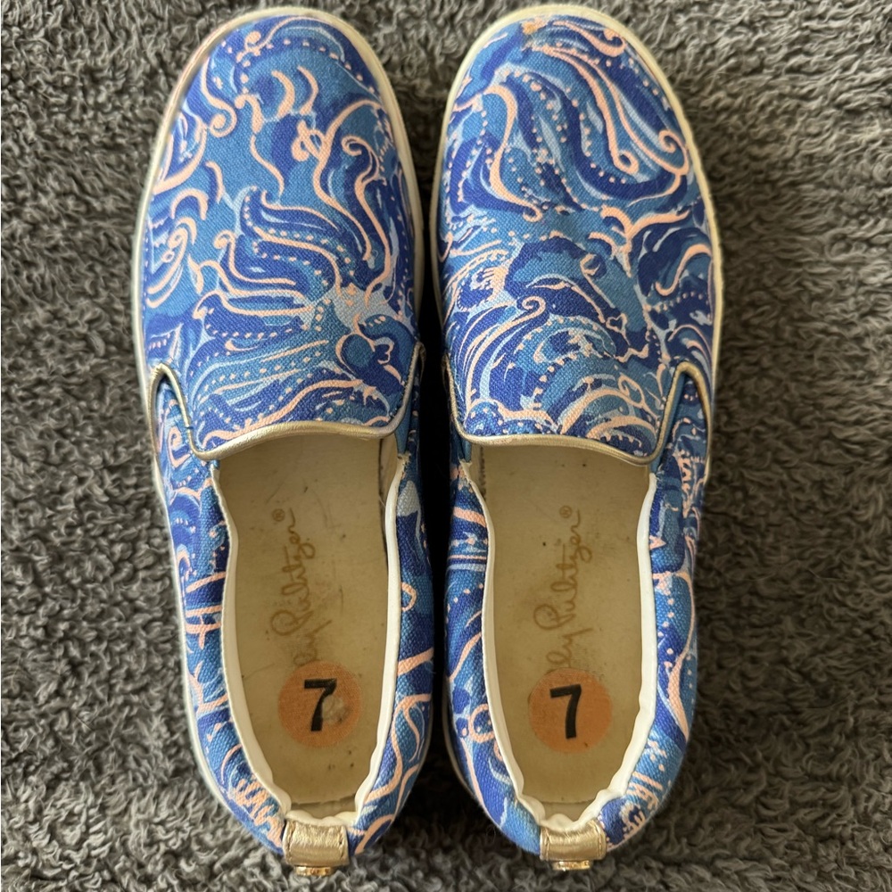 Lilly Pulitzer sneaker- GUC